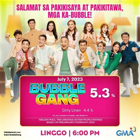 'Bubble Gang,' chewing Linggo na! .